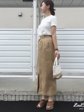 「Doシンプル部」｜chim.さん（レディース・155cm・20代）の夏コーディネート