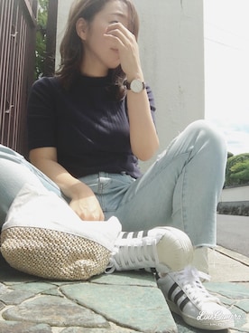 「Doシンプル部」｜chim.さん（レディース・155cm・20代）の夏コーディネート