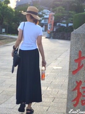 「Doシンプル部」｜chim.さん（レディース・155cm・20代）の夏コーディネート