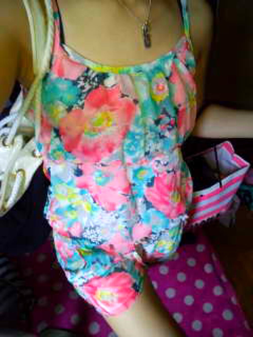 その他のつなぎ/オールインワンを着用したレディースの夏コーディネートの1枚目の写真