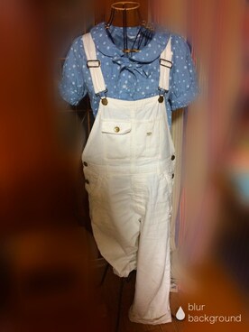 「rivet & surge（リベットアンドサージ）のアイテム（オールインワン・サロペット）」を使った、Ayumi☆さん（レディース・152cm）の春コーディネート