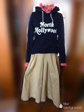 「glory crew（グローリークルー）のアイテム（トップス）」を使った、Ayumi☆さん（レディース・151cm）の春コーディネート