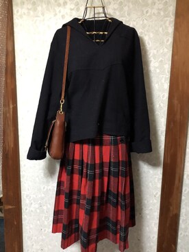 Ayumi☆さん（レディース・151cm）の冬コーディネート