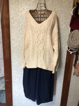「CLOUDNINE（クラウドナイン）のアイテム（パンツ）」を使った、Ayumi☆さん（レディース・151cm）の秋コーディネート