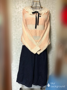 「CLOUDNINE（クラウドナイン）のアイテム（パンツ）」を使った、Ayumi☆さん（レディース・151cm）の冬コーディネート