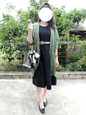 「Lui Chantant（ルイシャンタン）のアイテム」を使った、Amさん（レディース・163cm）の秋コーディネート