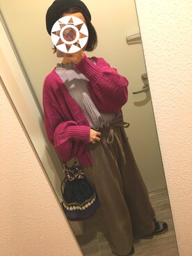 おでこさん（レディース・157cm）の秋コーディネート