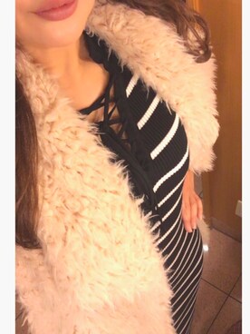 「CLASS（クラス）のアイテム（ワンピース/ドレス）」を使った、tomoko さん（レディース・164cm）の冬コーディネート