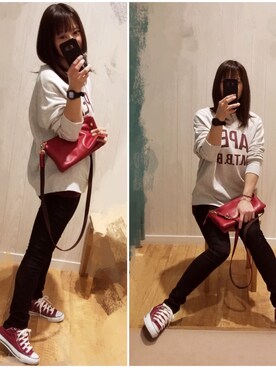 yUri*さん（レディース・157cm）の春コーディネート