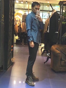 崔叶原さんのコーディネート