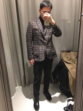 崔叶原さんのコーディネート