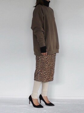 Mさん（レディース・156cm）の秋コーディネート