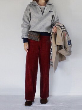 Mさん(レディース・156cm)の秋コーディネート