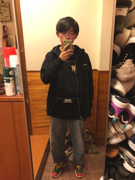 とさん（メンズ・171cm）の冬コーディネート