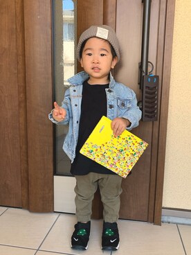 サンダルを使った 2歳男の子 の人気ファッションコーディネート Wear