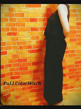 「夢展望（ユメテンボウ）のアイテム（オールインワン・サロペット）」を使った、fullcolorwitch【相互】さん（レディース・158cm）の秋コーディネート