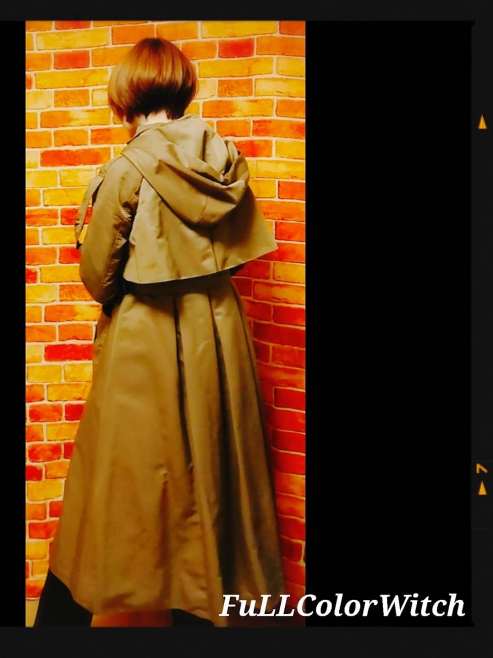 「秋のコーデ、秋コーデ、トレンチコート、秋のカフェオレコーデ、おしゃれさんと繋がりたい、相互フォロー、シンプルコーデ」｜「RUIRUE BOUTIQUEのアイテム（トレンチコート、ゴールド系）」を使った、fullcolorwitch【相互】さん（レディース・158cm）の秋コーディネートの1枚目の写真