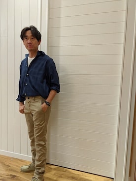 小林さん(メンズ・177cm)の夏コーディネート