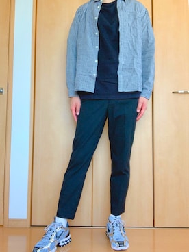 「NIKE×STUSSY」｜@kaoruさん（メンズ・177cm）の春コーディネート