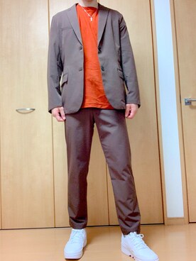 「a.v.v（アーヴェヴェ）のアイテム（その他アウター）」を使った、@kaoruさん（メンズ・177cm）の秋コーディネート