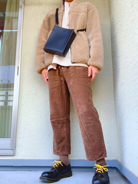 「RAGEBLUE（レイジブルー）のアイテム（ジャケット/アウター、ベージュ系）」を使った、@kaoruさん（メンズ・177cm）の秋コーディネート