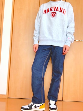 「NewKicks」｜@kaoruさん（メンズ・177cm）の冬コーディネート