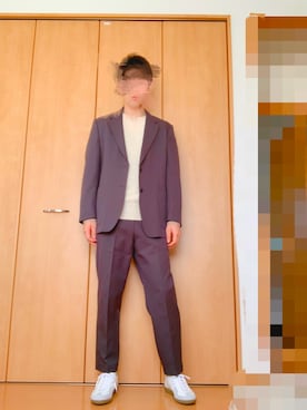 「UNIQLOU」｜「アイテム（ジャケット/アウター）」を使った、@kaoruさん（メンズ・177cm）の冬コーディネート