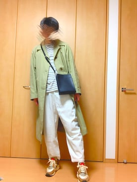 「air huarache」｜@kaoruさん（メンズ・177cm）の春コーディネート