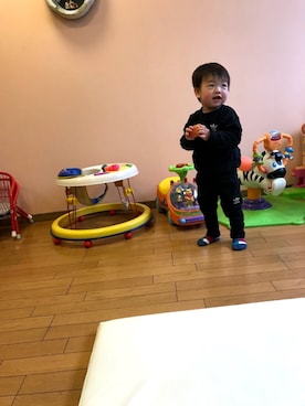 いっしんママさん（キッズ・90cm）の秋コーディネート