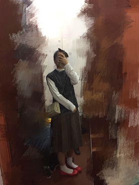 「Ungrid（アングリッド）のアイテム（その他トップス）」を使った、听风晓雨2016さん（レディース・158cm）の秋コーディネート