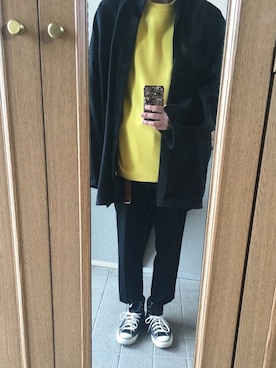 「SISE（シセ）のアイテム（パンツ）」を使った、kabuさん（メンズ・173cm）の夏コーディネート