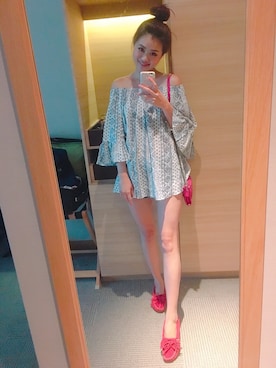 「PAZZO」｜「アイテム（ワンピース/ドレス）」を使った、Chloe💋さん（レディース・167cm）の冬コーディネート