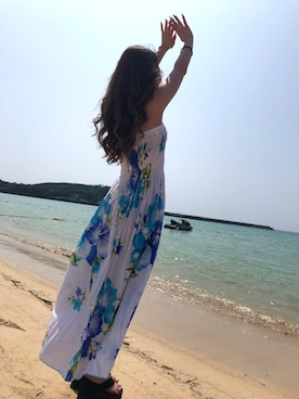 「海スタイル」｜ちゃんかなさん（レディース・150cm）の夏コーディネート