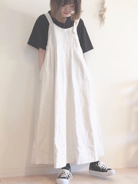 「REAC（レアック）のアイテム」を使った、み ゆ さん（レディース・161cm）の夏コーディネート