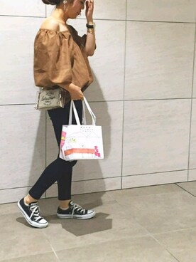 「MARNI（マルニ）のアイテム（その他）」を使った、なみなみなさん（レディース・156cm）の夏コーディネート