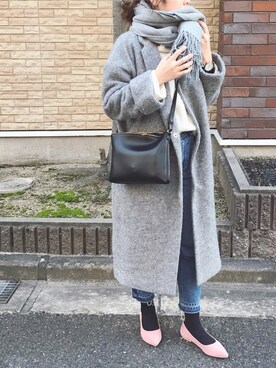 なみなみなさん(レディース・156cm)の冬コーディネート