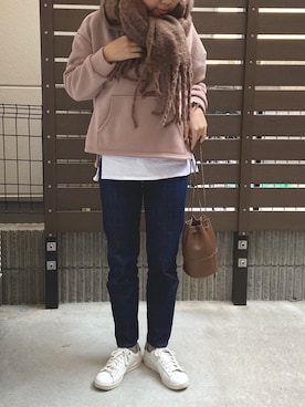 なみなみなさん（レディース・156cm）の冬コーディネート