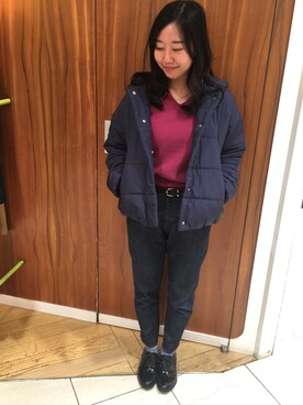 kabuさん（レディース・156cm）の冬コーディネート