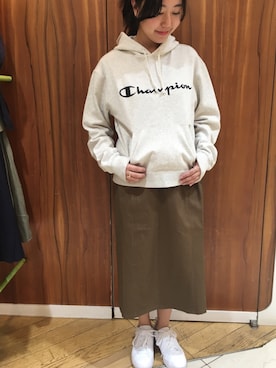 「adidas neo（アディダスネオ）のアイテム（スニーカー）」を使った、kabuさん（レディース・156cm）の春コーディネート