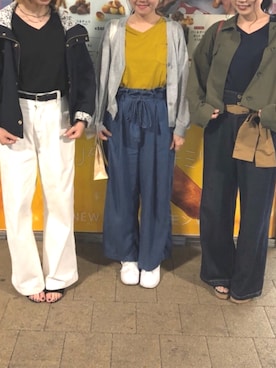 「adidas neo（アディダスネオ）のアイテム（スニーカー）」を使った、kabuさん（レディース・156cm）の春コーディネート