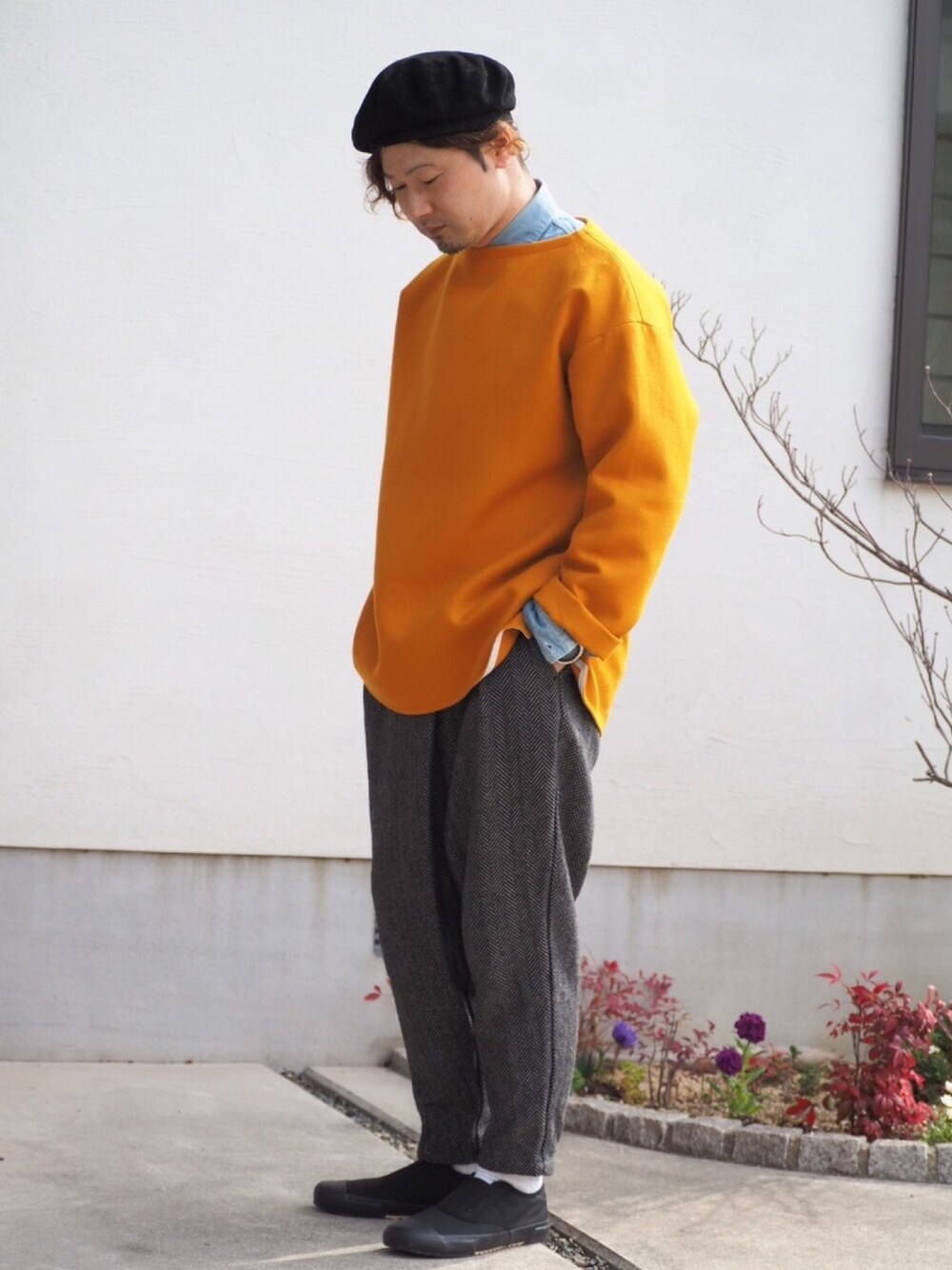 KIJIMA TAKAYUKI×EDITION ゴートスエード ベレー帽 KIJIMA TAKAYUKI（キジマ タカユキ）の「【別注】KIJIMA TAKAYUKI