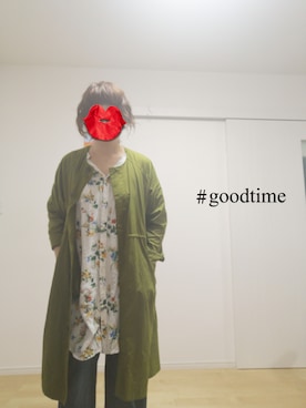 「North Object（ノースオブジェクト）のアイテム」を使った、しらたまこさん（レディース・162cm）の秋コーディネート