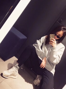 「fitting room」｜ReaLillyさん（レディース・168cm）の冬コーディネート