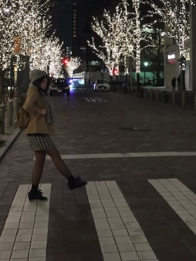 「3can4on（サンカンシオン）のアイテム（ジャケット/アウター）」を使った、えんさん（レディース・156cm）の春コーディネート