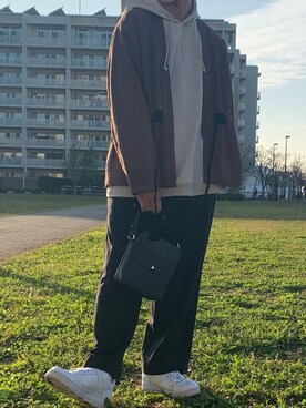 「JOINT WORKS（ジョイントワークス）のアイテム（パンツ）」を使った、yu___naoさん（メンズ・175cm）の秋コーディネート