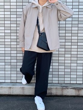 「JOINT WORKS（ジョイントワークス）のアイテム（パンツ）」を使った、yu___naoさん（メンズ・175cm）の冬コーディネート