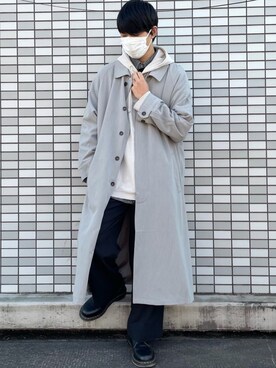 「JOINT WORKS（ジョイントワークス）のアイテム（パンツ）」を使った、yu___naoさん（メンズ・175cm）の冬コーディネート