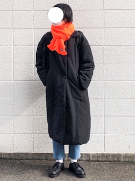 「NEWBERRY KNITTING（ニューベリーニッティング）のアイテム」を使った、reiさん（レディース・164cm）の冬コーディネート