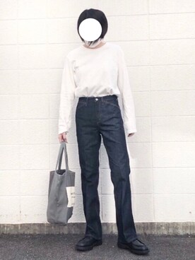 「ラブアンドピース2020」｜「アイテム（その他）」を使った、reiさん（レディース・164cm）の秋コーディネート