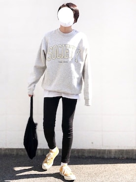 「CONVERSE（コンバース）のConverse 1970s Chuck Taylor All Star Canvas Sneakers（スニーカー）」を使った、reiさん（レディース・164cm）の秋コーディネート